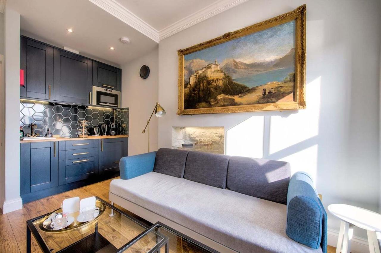 Upper Bow - Luxurious, Modern 1Br Apartment Near Castle Edimburgo Exterior foto
