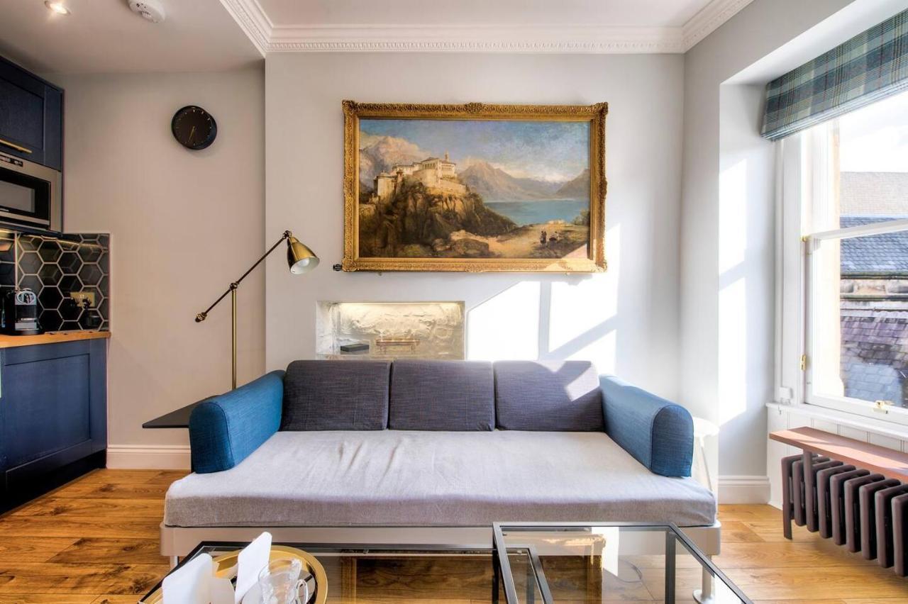 Upper Bow - Luxurious, Modern 1Br Apartment Near Castle Edimburgo Exterior foto